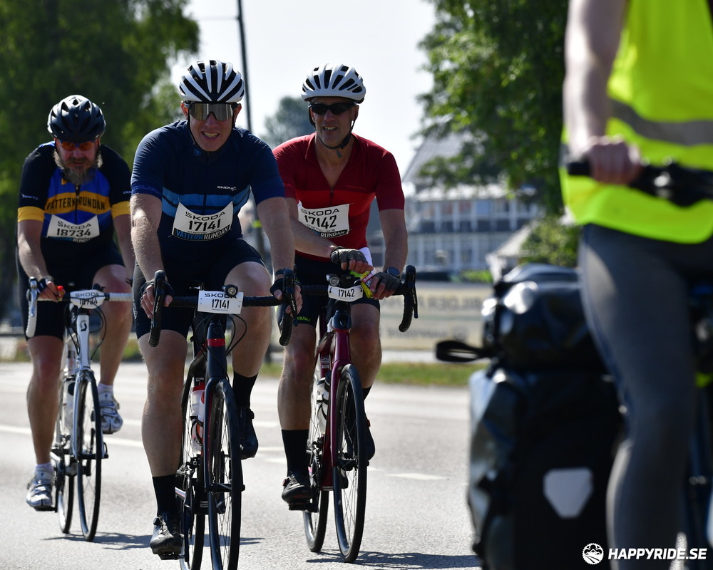 Bild från Vätternrundan 2023