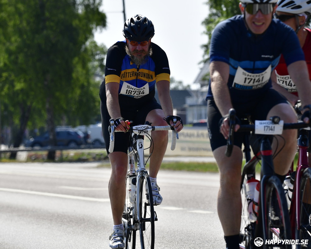 Bild från Vätternrundan 2023