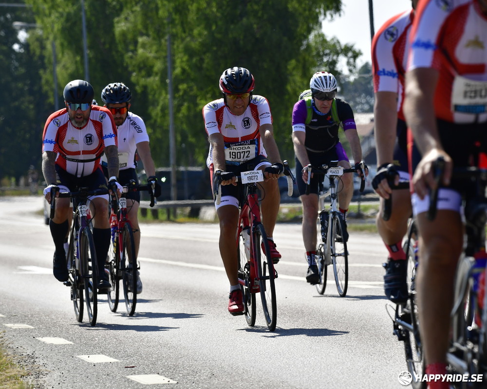 Bild från Vätternrundan 2023