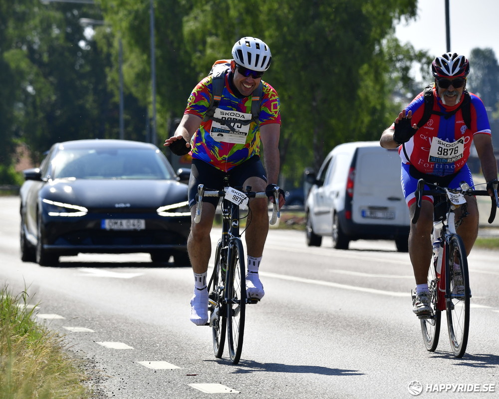 Bild från Vätternrundan 2023