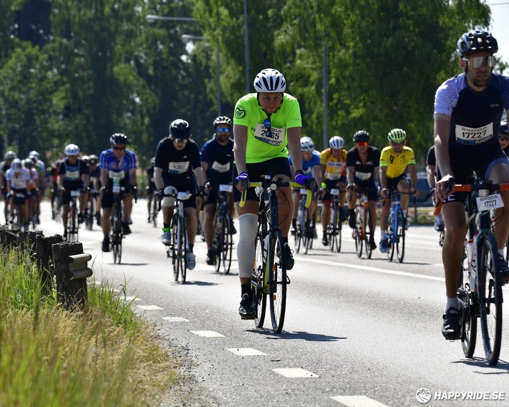 Bild från Vätternrundan 2023
