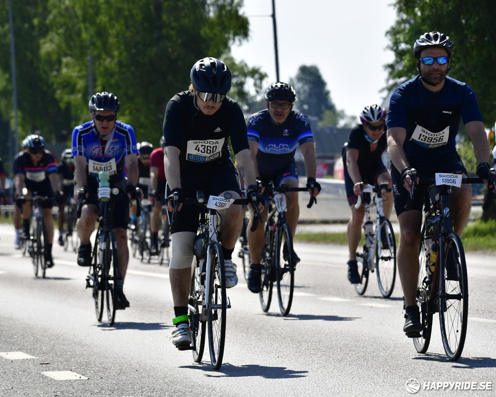 Bild från Vätternrundan 2023