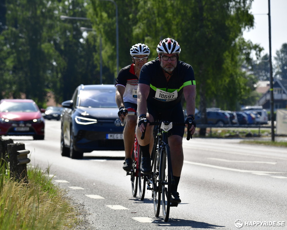 Bild från Vätternrundan 2023