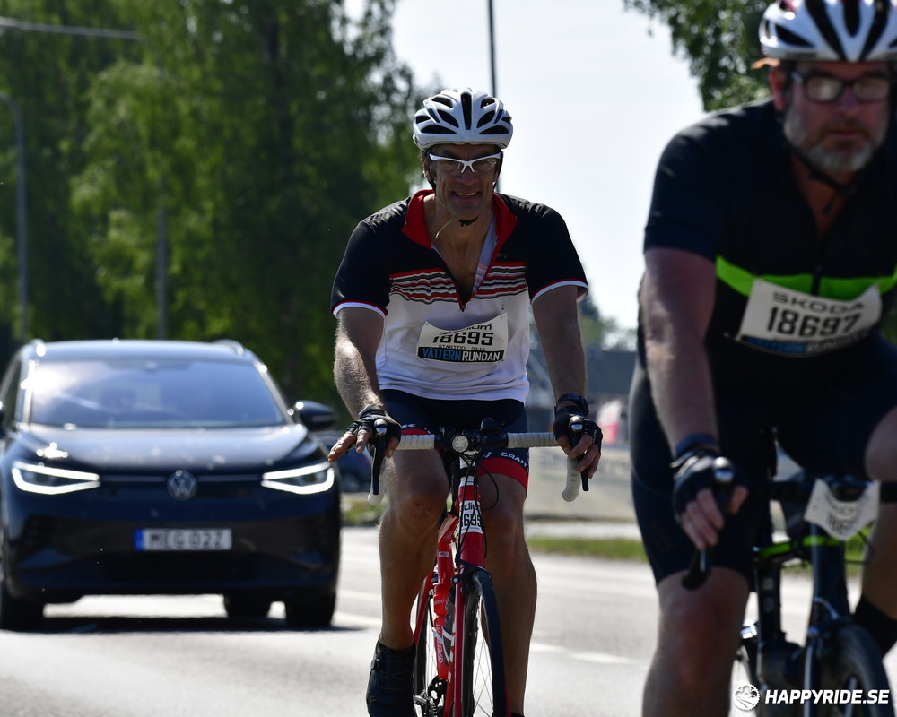 Bild från Vätternrundan 2023