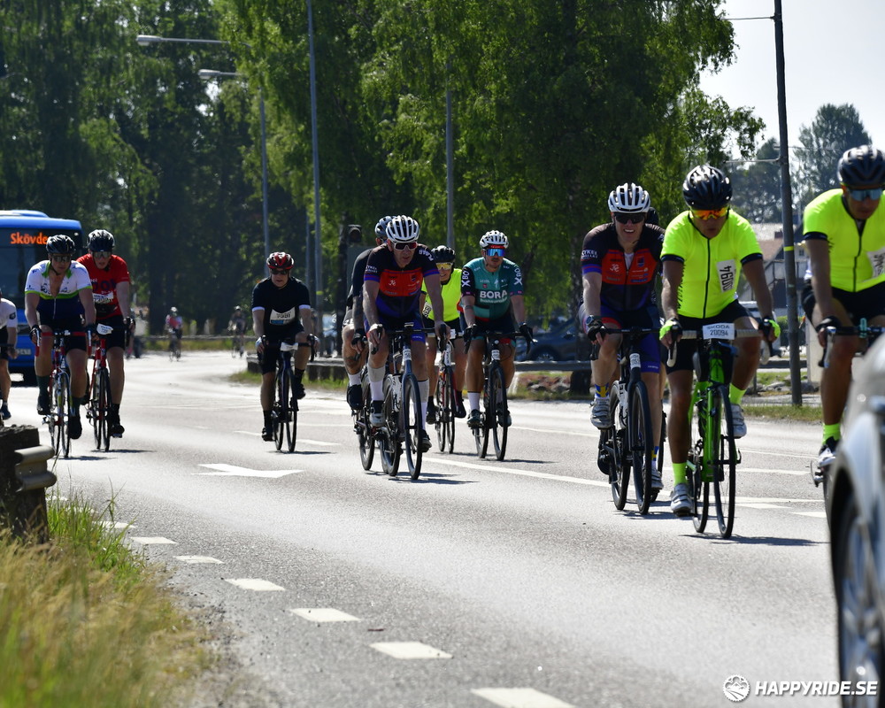 Bild från Vätternrundan 2023
