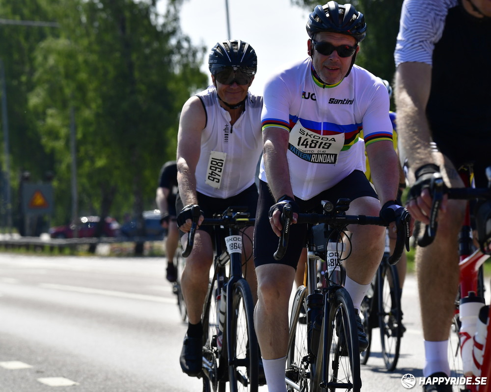 Bild från Vätternrundan 2023