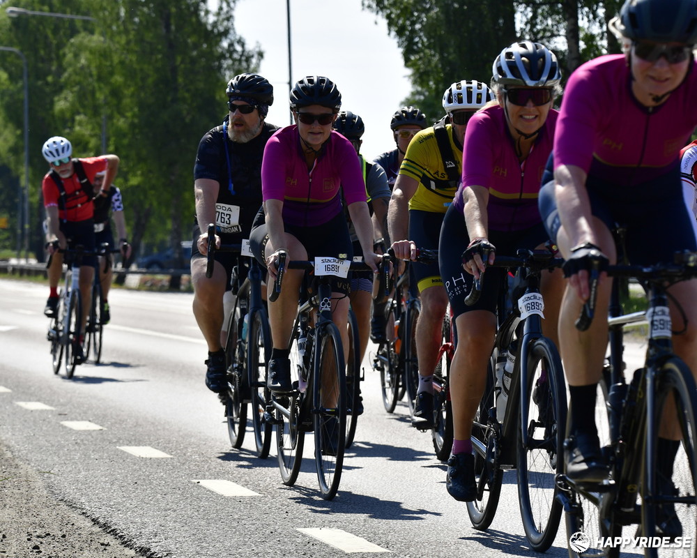 Bild från Vätternrundan 2023