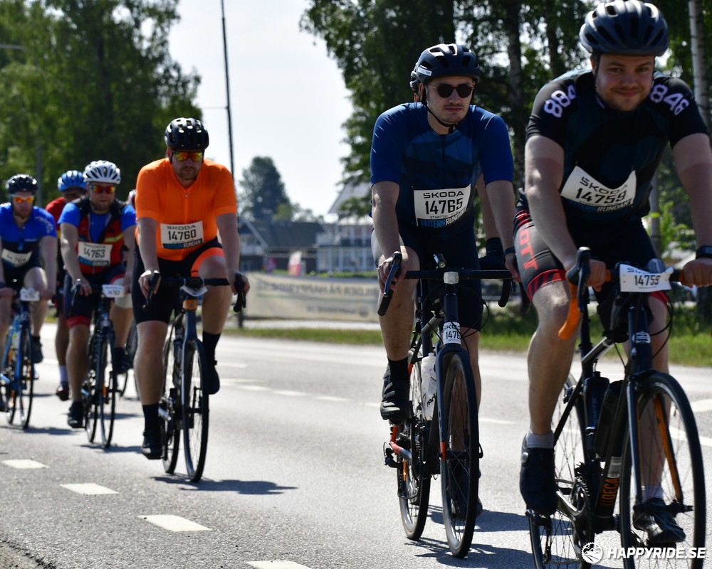 Bild från Vätternrundan 2023