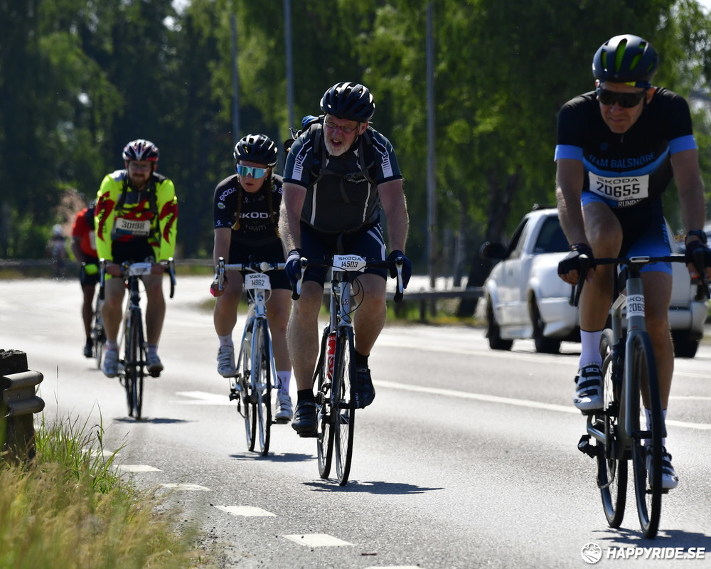 Bild från Vätternrundan 2023