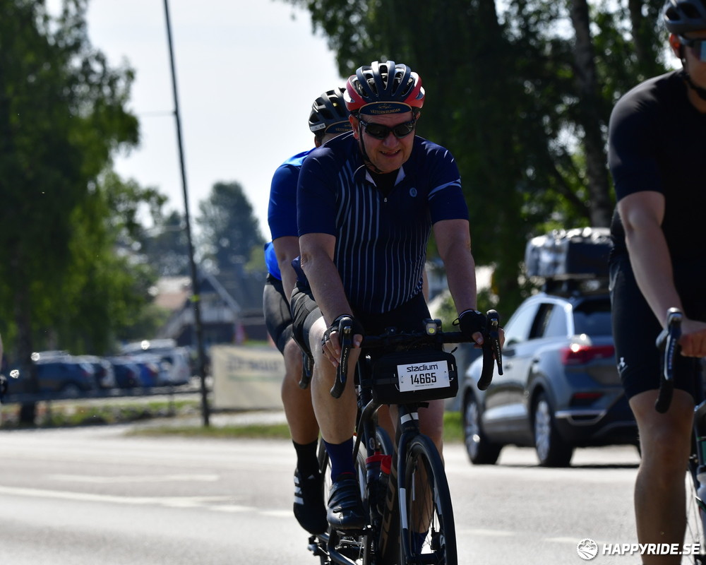 Bild från Vätternrundan 2023