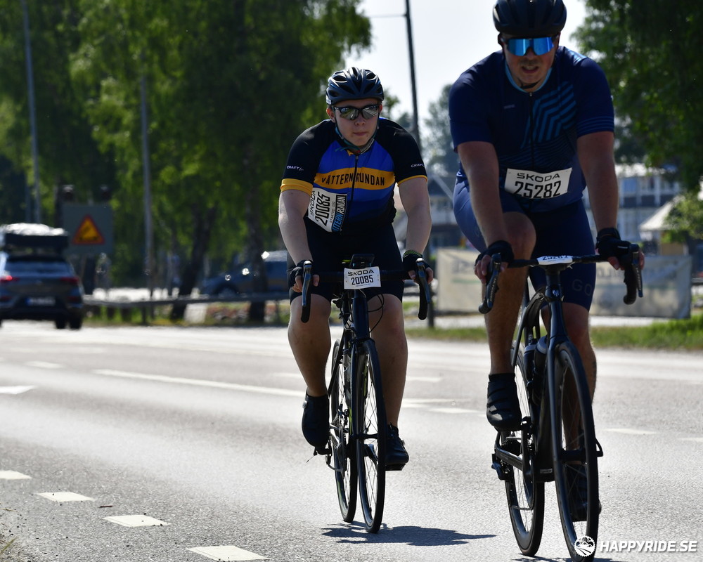 Bild från Vätternrundan 2023
