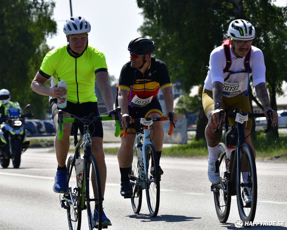 Bild från Vätternrundan 2023