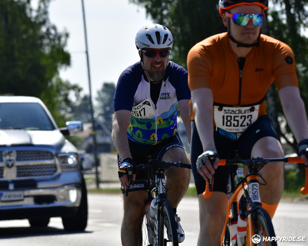 Bild från Vätternrundan 2023