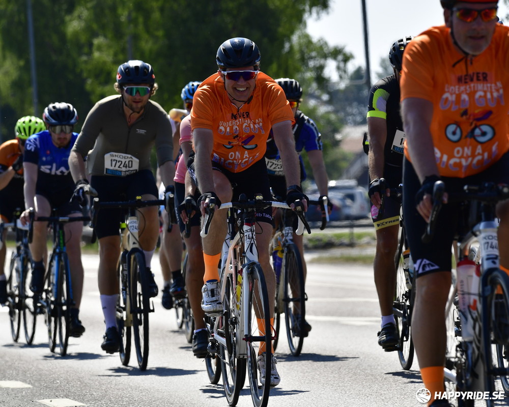 Bild från Vätternrundan 2023