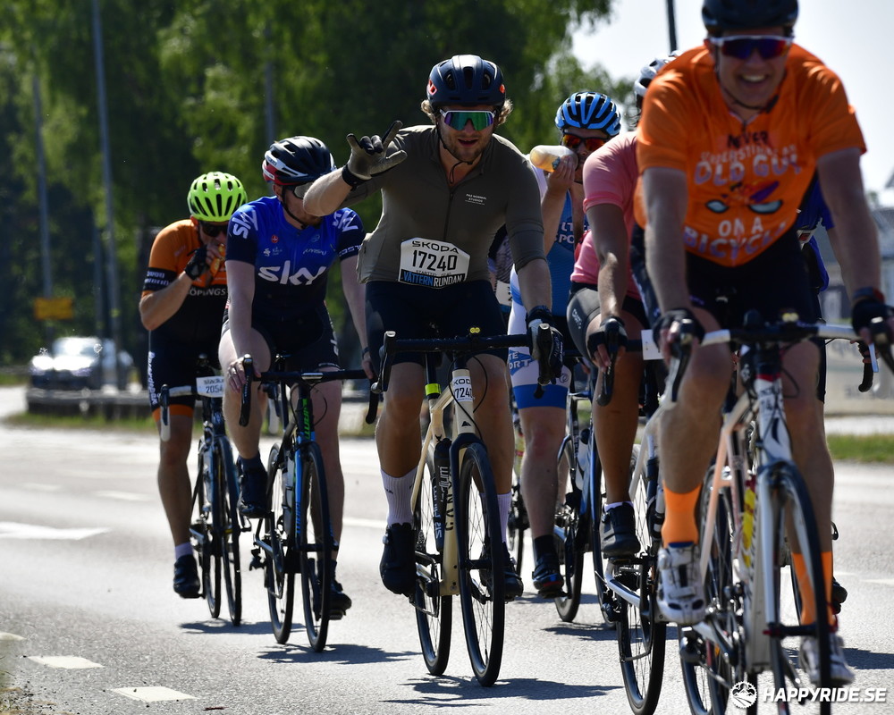 Bild från Vätternrundan 2023