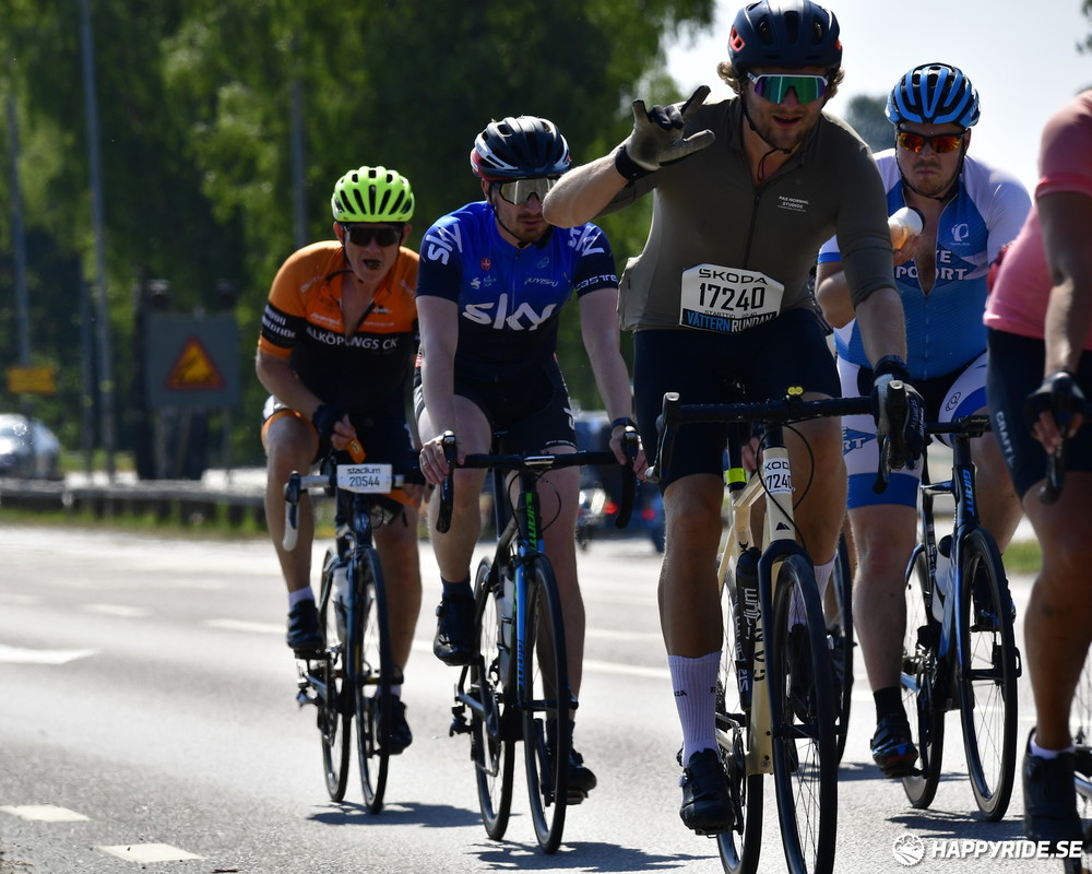 Bild från Vätternrundan 2023