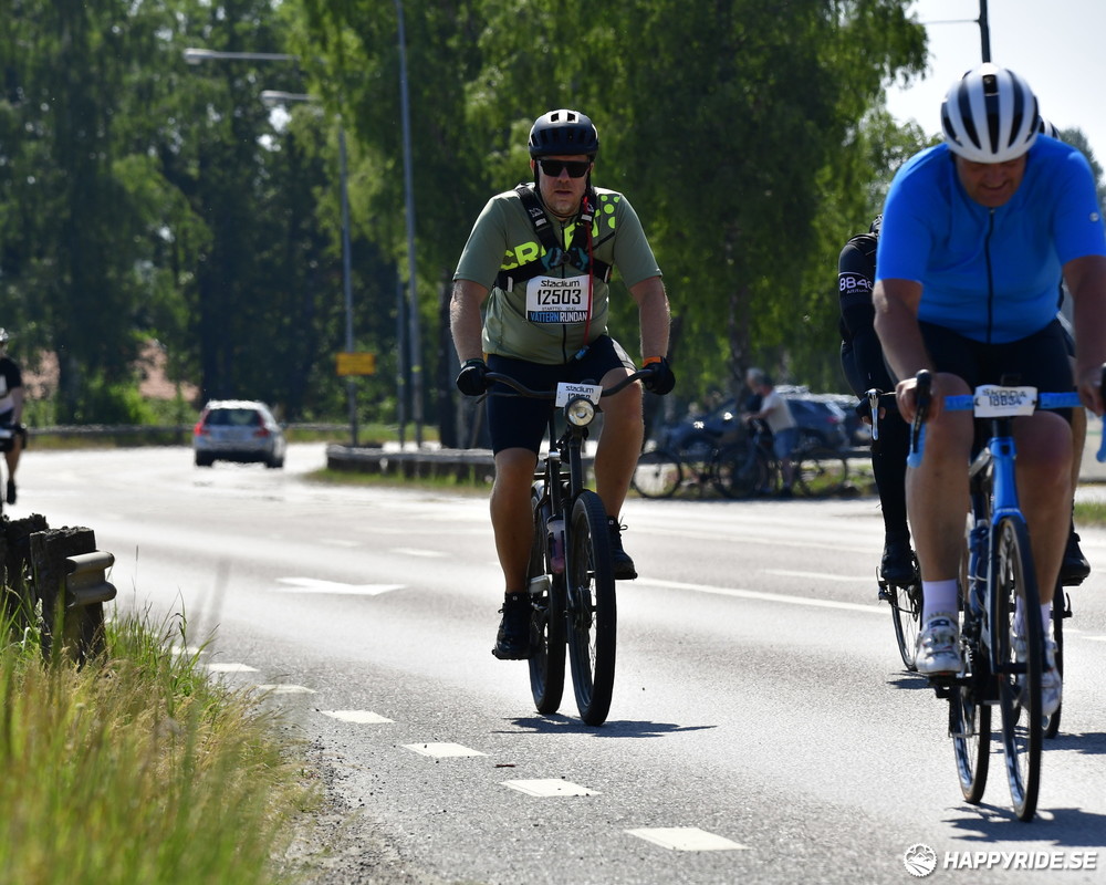 Bild från Vätternrundan 2023