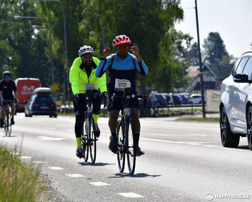 Bild från Vätternrundan 2023