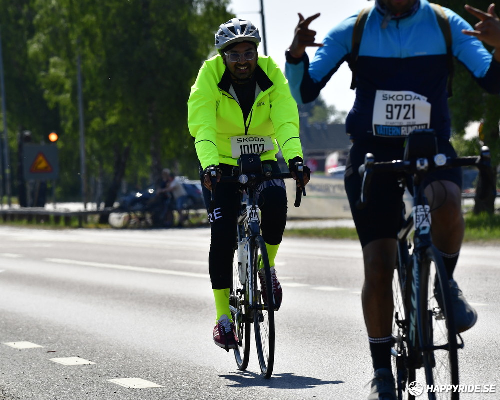 Bild från Vätternrundan 2023