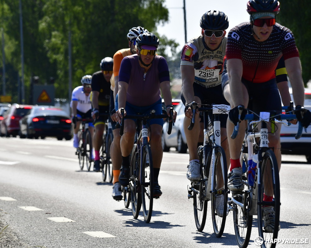 Bild från Vätternrundan 2023