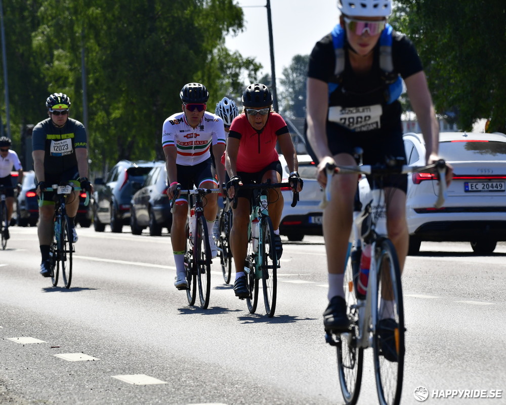 Bild från Vätternrundan 2023