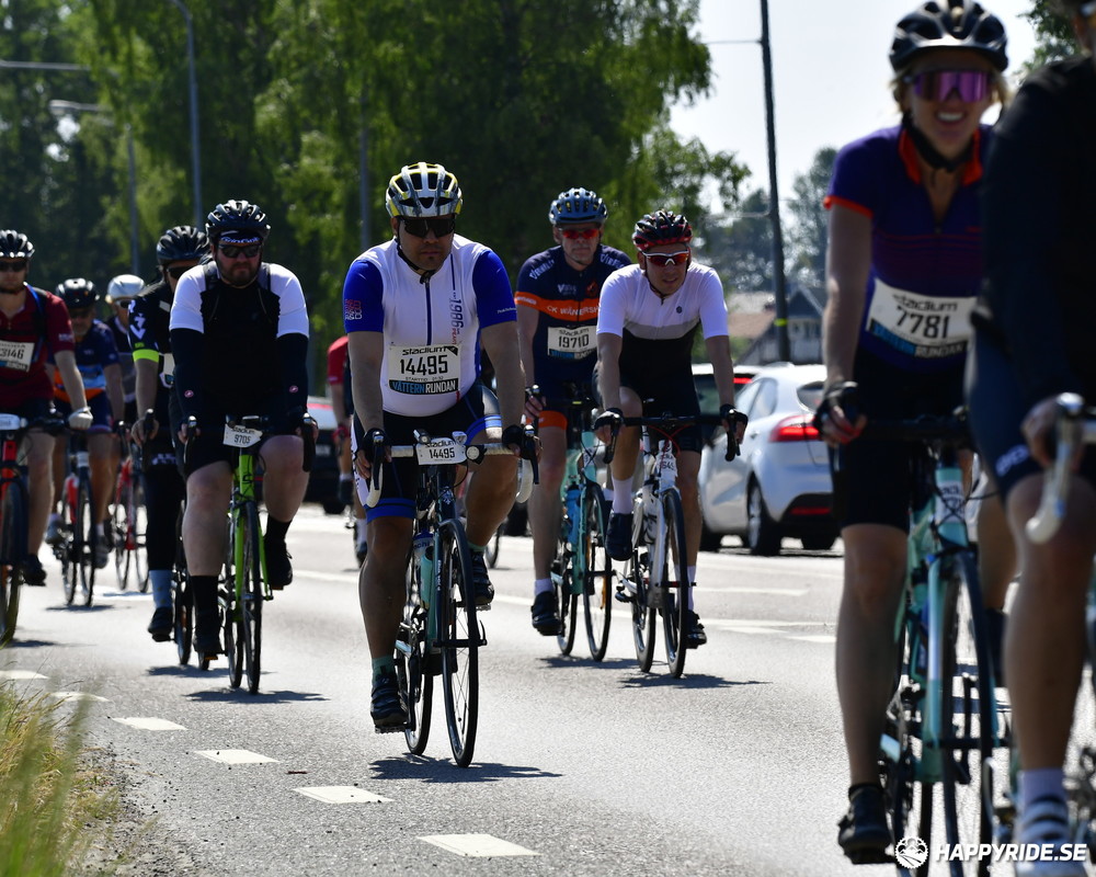 Bild från Vätternrundan 2023