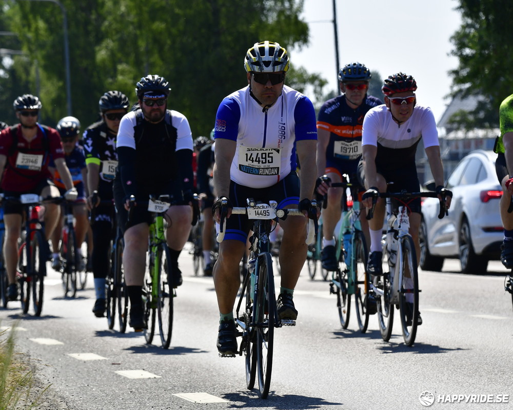 Bild från Vätternrundan 2023