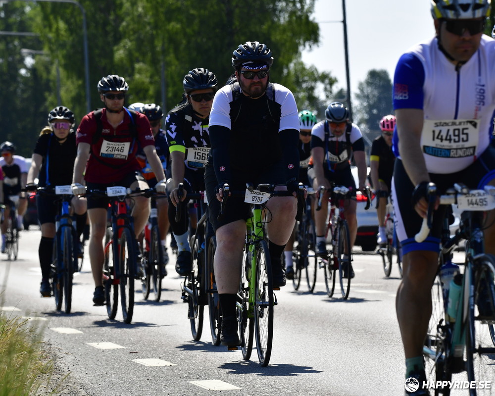 Bild från Vätternrundan 2023