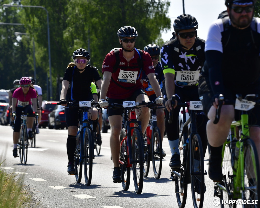 Bild från Vätternrundan 2023