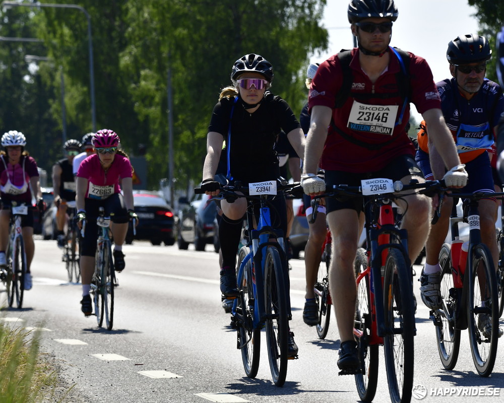 Bild från Vätternrundan 2023