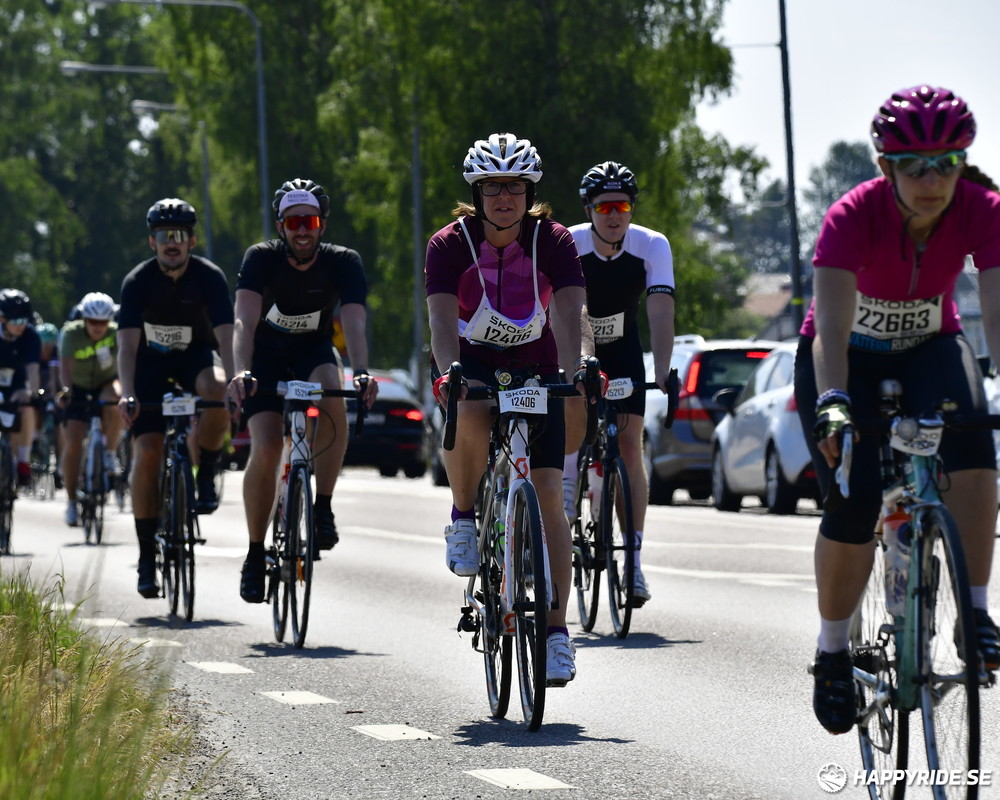 Bild från Vätternrundan 2023