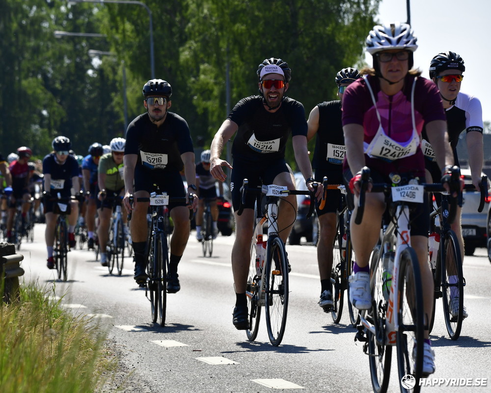 Bild från Vätternrundan 2023