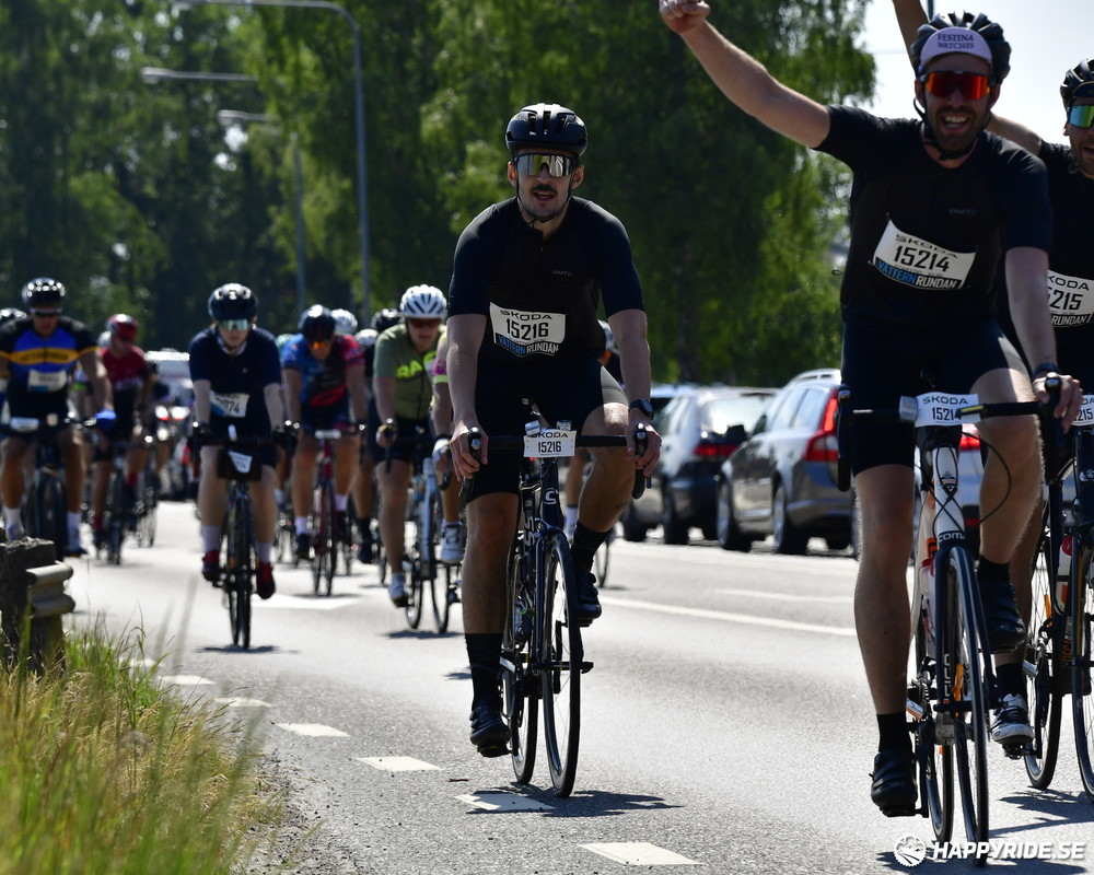 Bild från Vätternrundan 2023