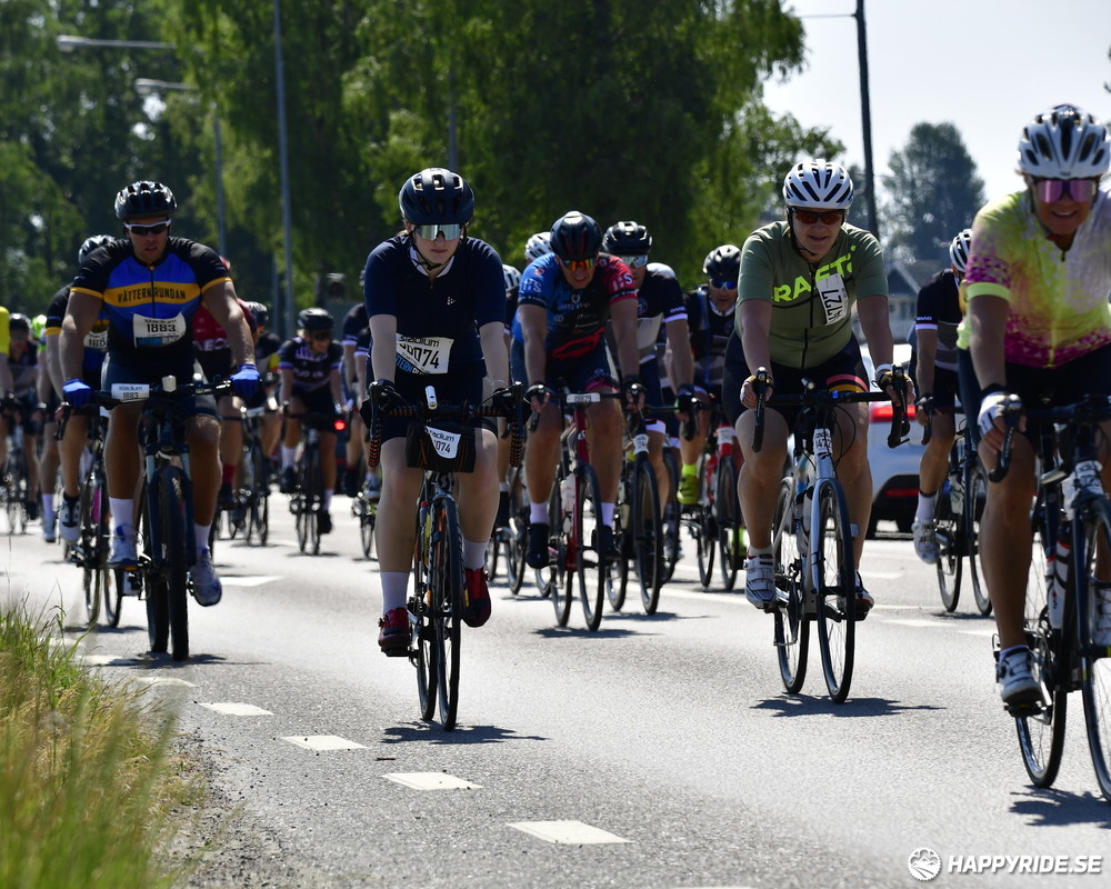 Bild från Vätternrundan 2023