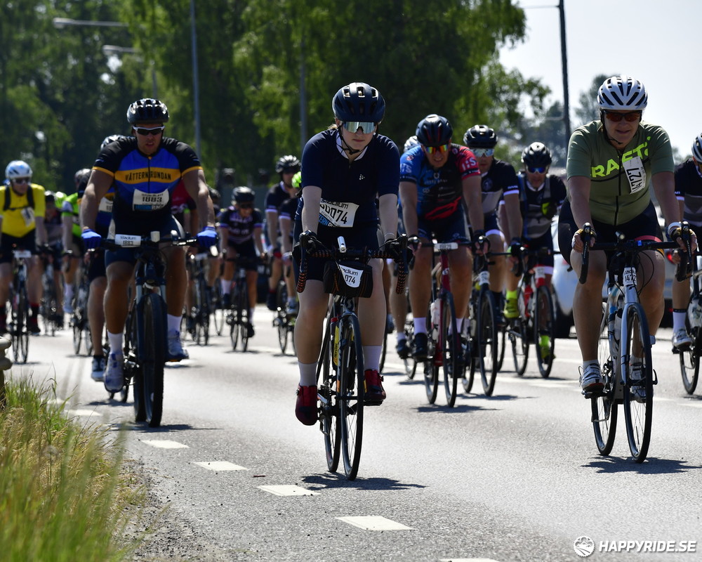 Bild från Vätternrundan 2023