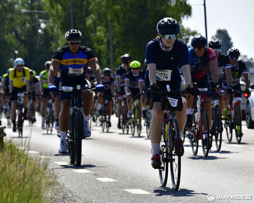 Bild från Vätternrundan 2023