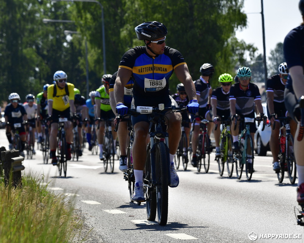 Bild från Vätternrundan 2023