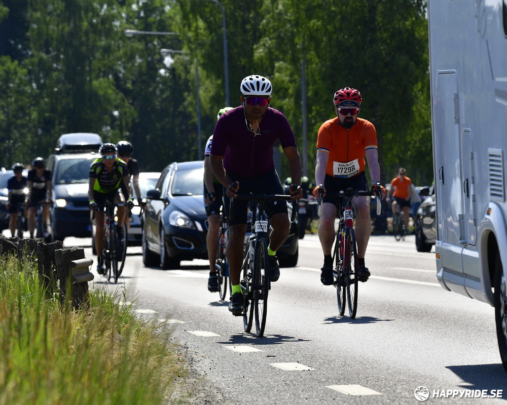 Bild från Vätternrundan 2023
