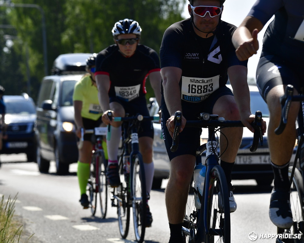 Bild från Vätternrundan 2023
