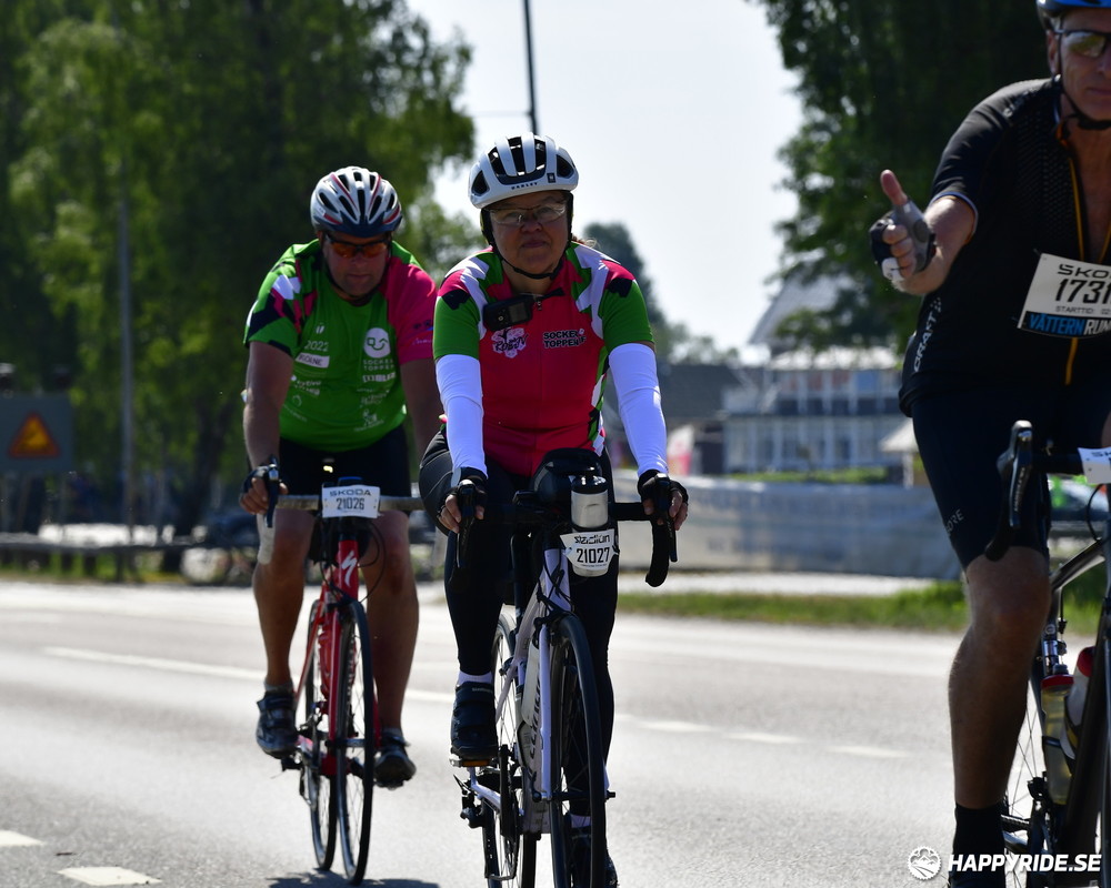 Bild från Vätternrundan 2023
