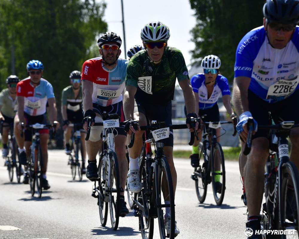 Bild från Vätternrundan 2023