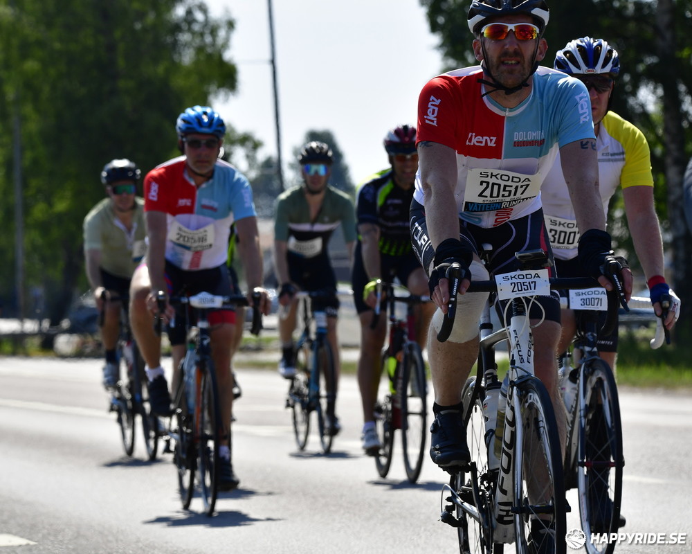 Bild från Vätternrundan 2023