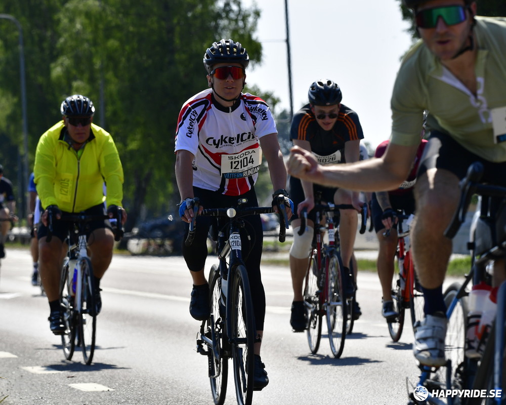 Bild från Vätternrundan 2023