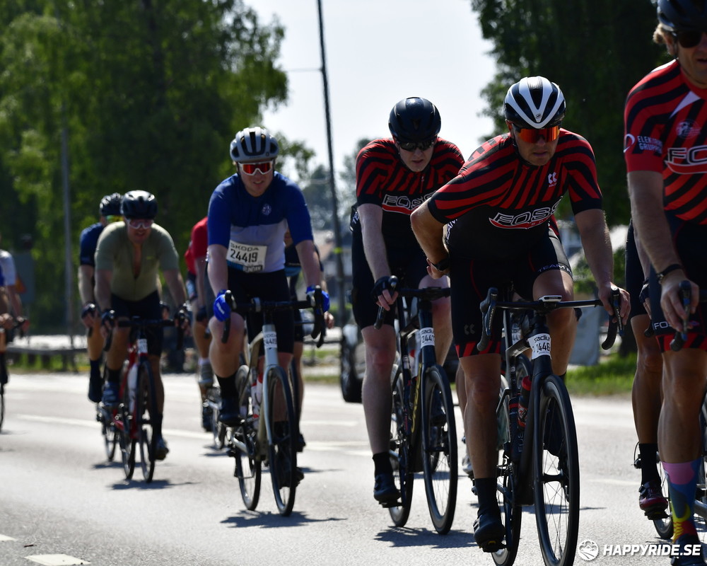 Bild från Vätternrundan 2023