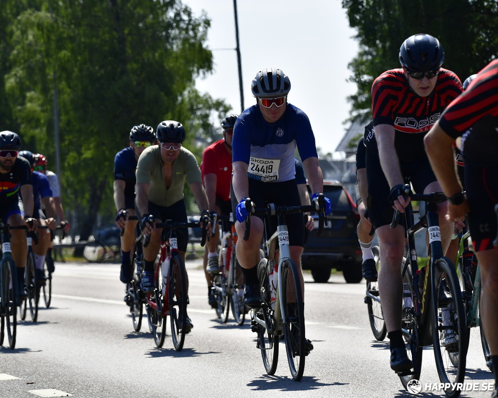Bild från Vätternrundan 2023