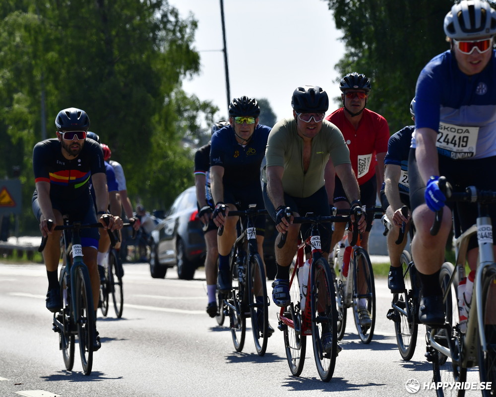 Bild från Vätternrundan 2023