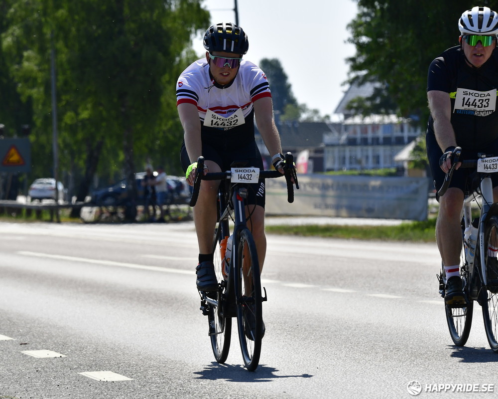 Bild från Vätternrundan 2023