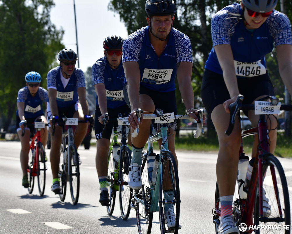 Bild från Vätternrundan 2023