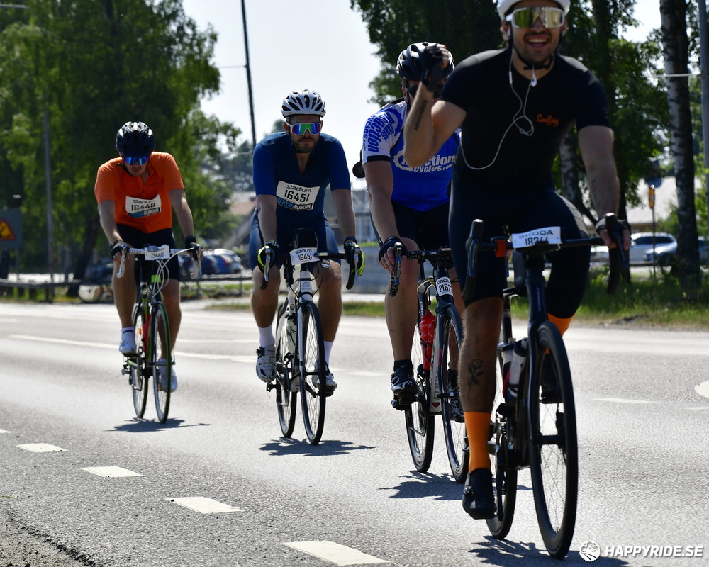 Bild från Vätternrundan 2023