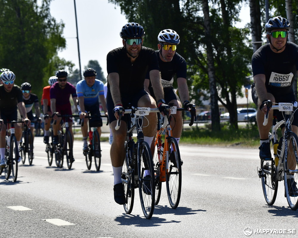 Bild från Vätternrundan 2023